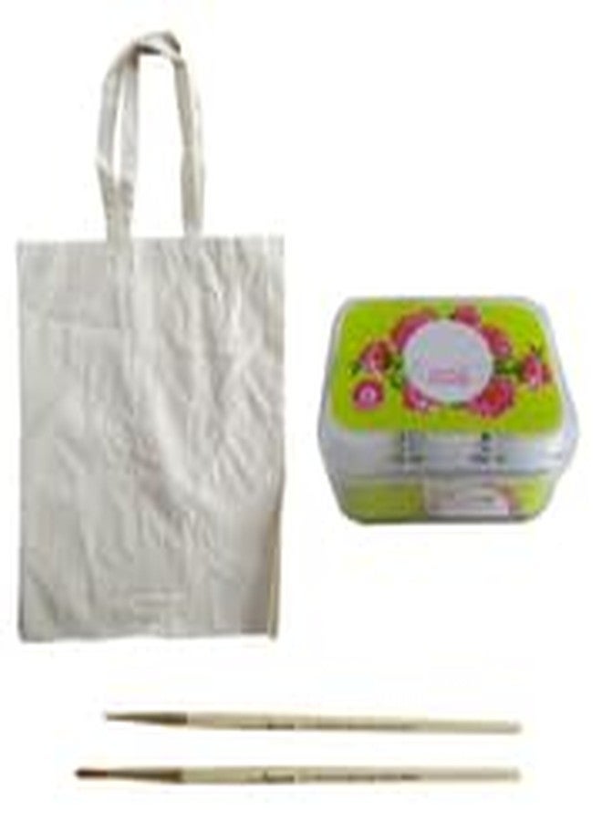 Penkraft Boho Art on Tote Bag DIY Kit | Complete DIY Craft Kit for Beginners & Hobby Artists - Image 1